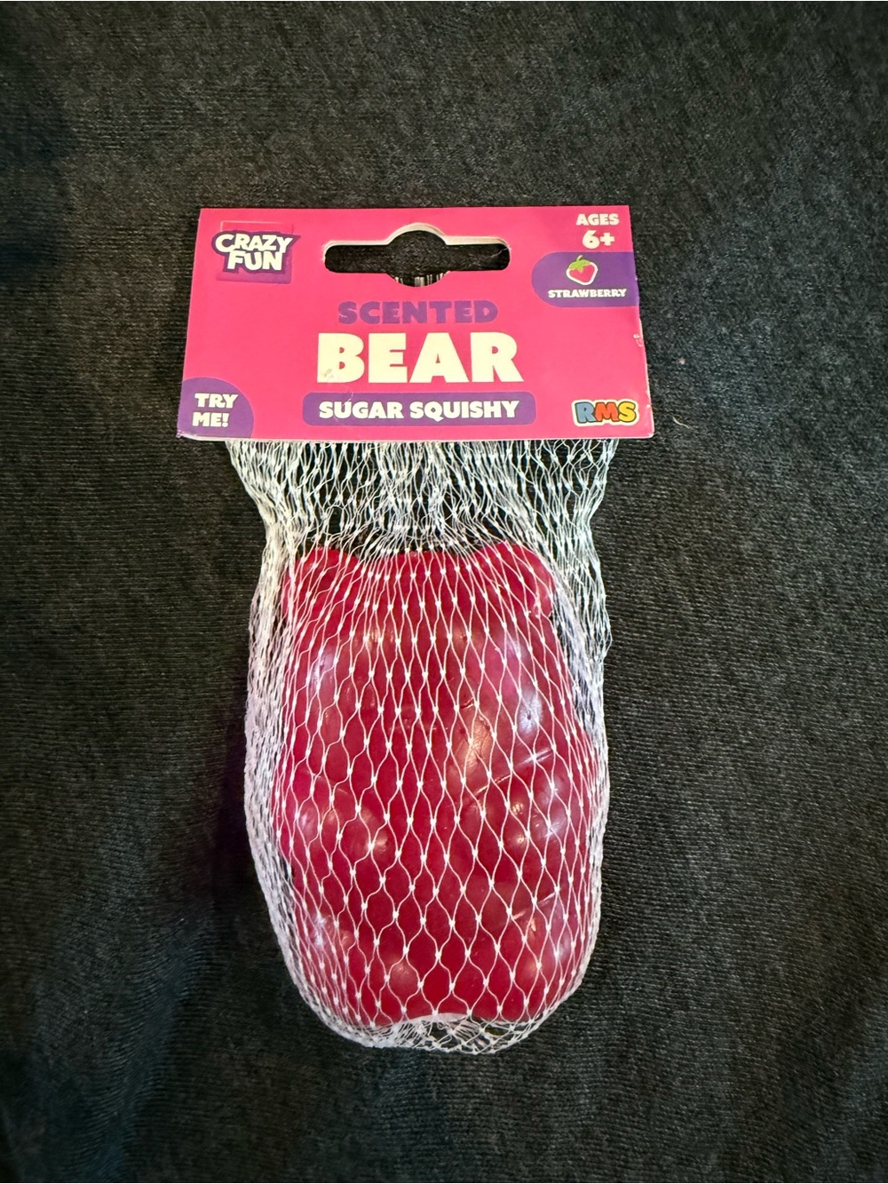 RMS Crazy Fun Scented Sugar Squishy Bear - new item from RMS!